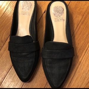 Vince Camuto Black Kirsti Mules!